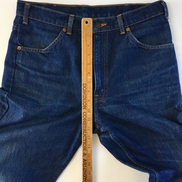 Vintage Levi's 619 Orange Tab Straight Leg Jeans 34X31 - Picture 8 of 9